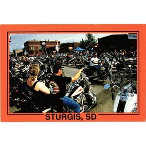 Sturgis Rally Postcard Sturgis SD Rushmore News Inc Made In USA